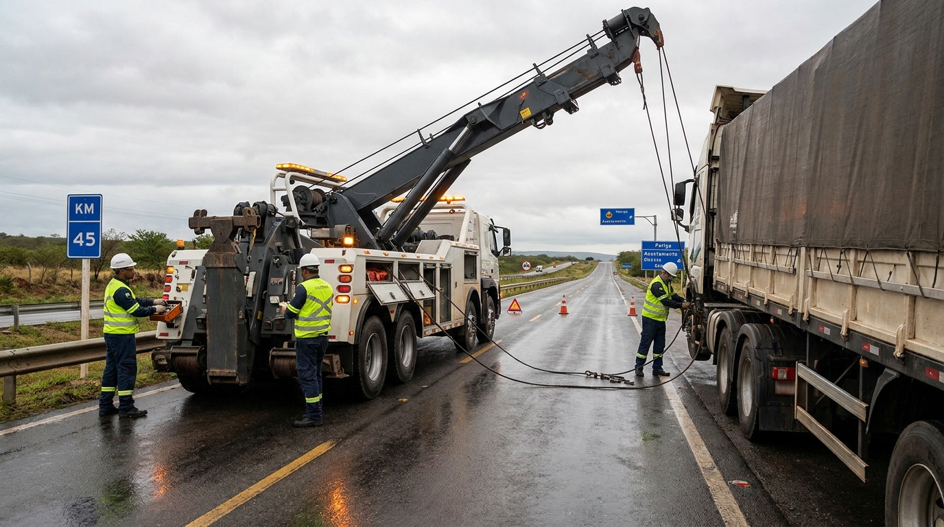 Guincho para Caminhão em Palhoça‑SC